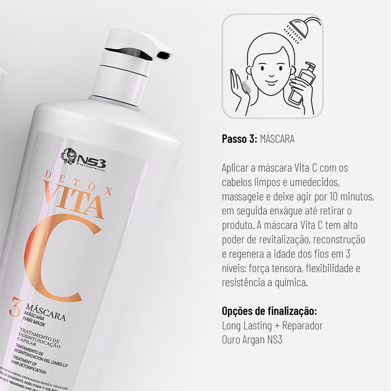 MÁSCARA DETOX VITA C 1 L - Imagem 6
